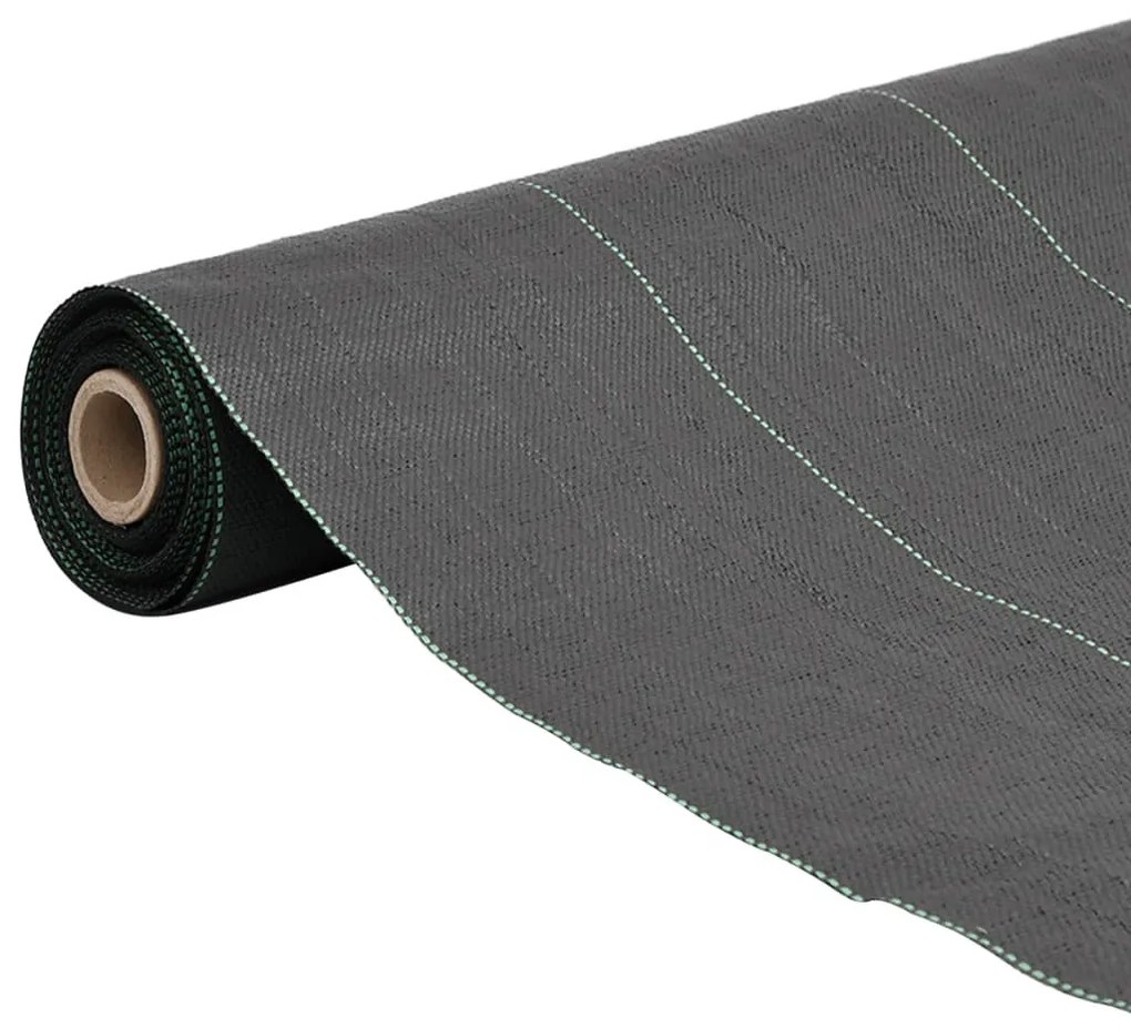 fekete PP talajtakaró membrán 0,5x25 m