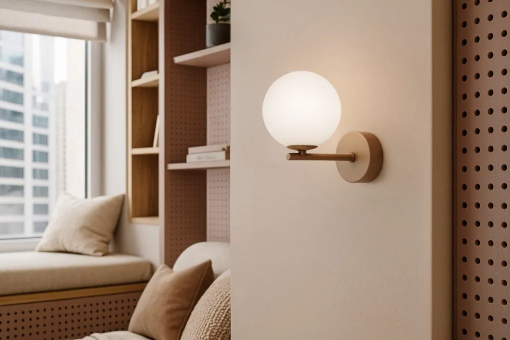 KAJA K-5844 ARDI Bézs Színű Fali Lámpa 1xG9 10W IP20