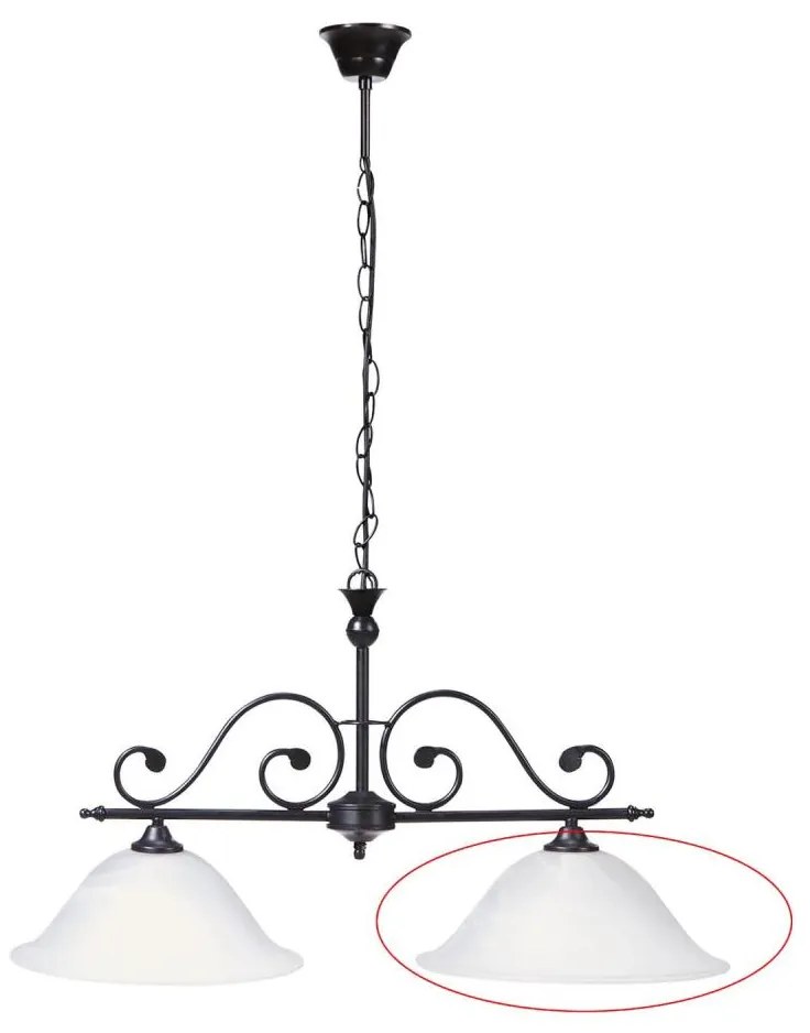 Rabalux 7777 - Tartalék üveg csillárhoz DOROTHEA E27