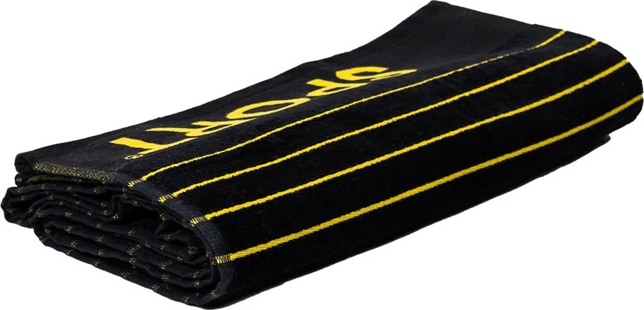 SPORT Strandtörölköző fekete 165x90cm