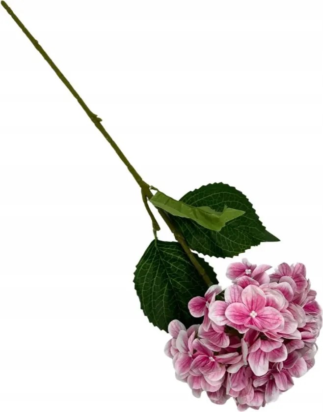 Hortenzia műág 60 cm rózsaszín