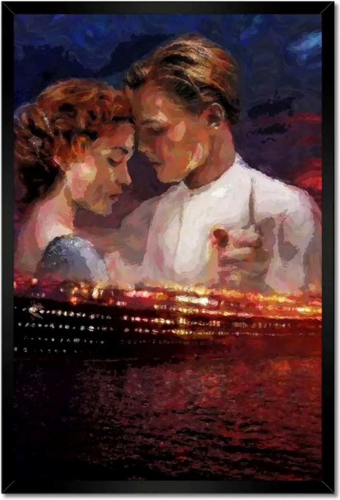Poszterek keretben 40x60 Titanic naplemente