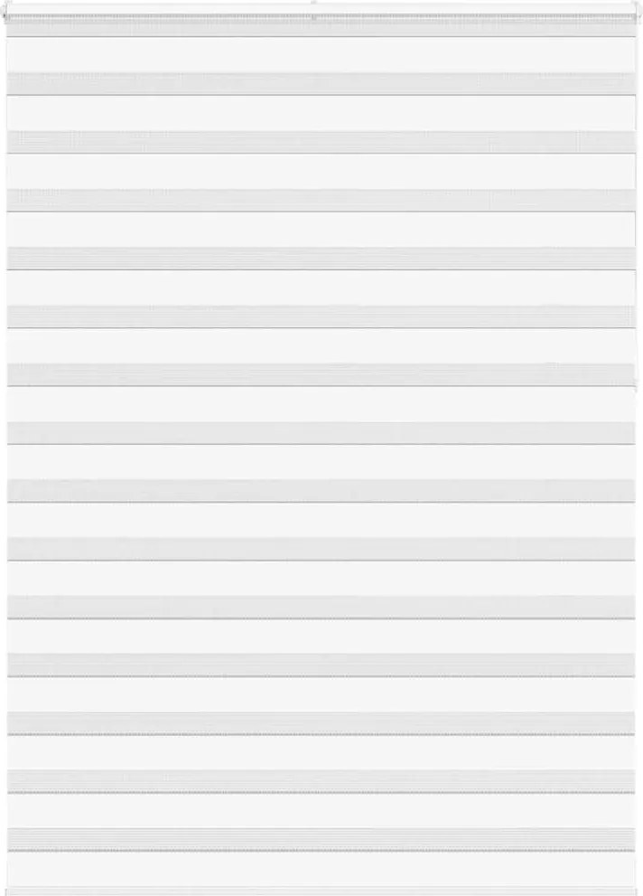 vidaXL zebrafüggönnyel fehér szövetszélesség 150,9 cm poliészter