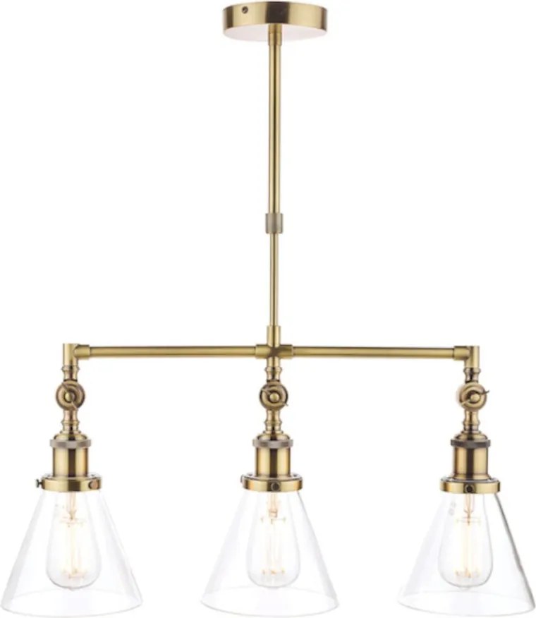 Laura Ashley Isaac 3688629-Q Függőlámpa 3x40W/E27 IP20