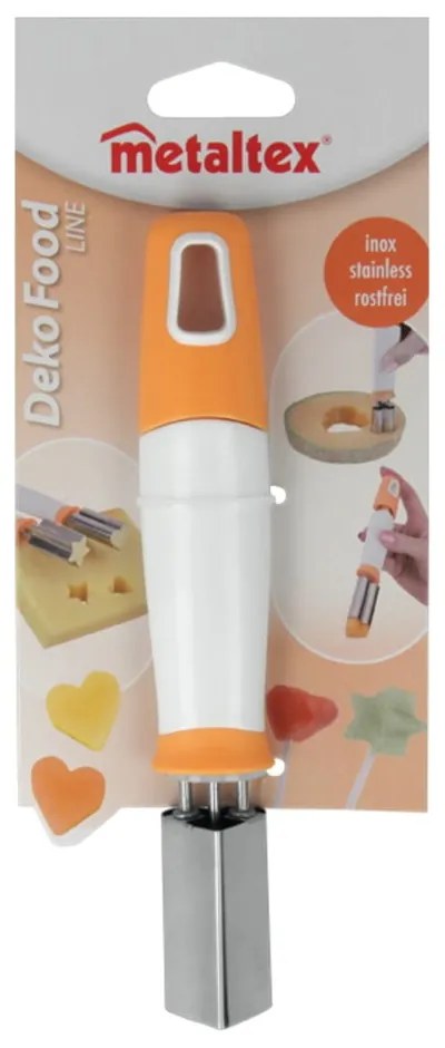 Star szív alakú dinnyevágó, hossz 18 cm - Metaltex