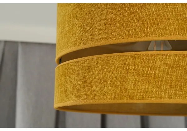 Duolla - Felületre szerelhető csillár DOUBLE 1xE27/15W/230V átm. 40 cm narancs