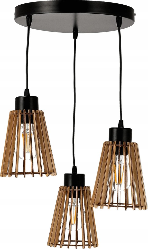 Függő lámpa túlnyúló mennyezeti csillár Loft Fa 3