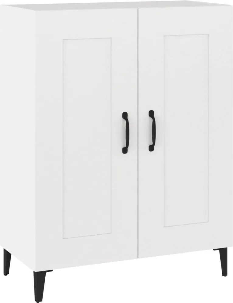 vidaXL fehér szerelt fa tálalóasztal 69,5 x 34 x 90 cm