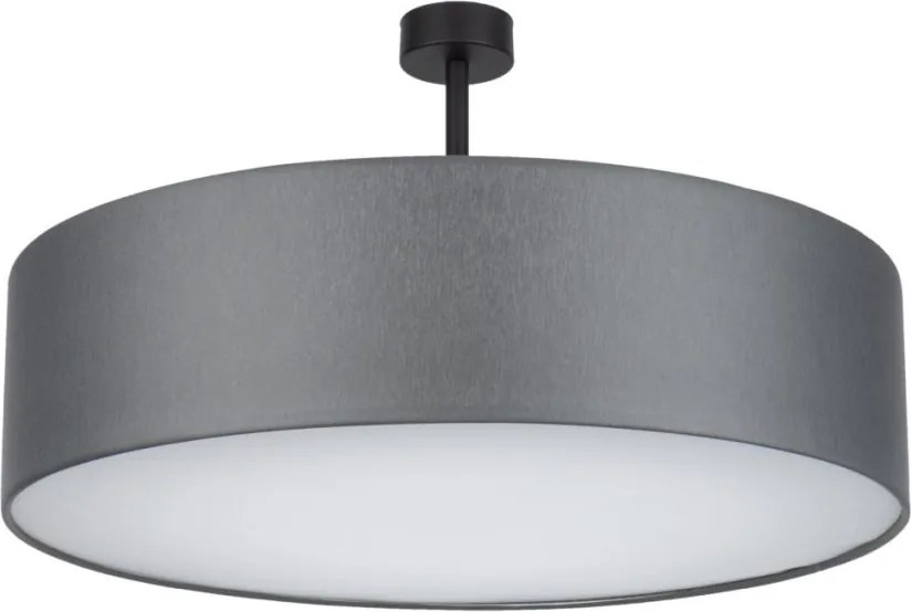 TK LIGHTING 4239 RONDO Ernyős Mennyezeti Lámpa Króm, Grafit E27 IP20