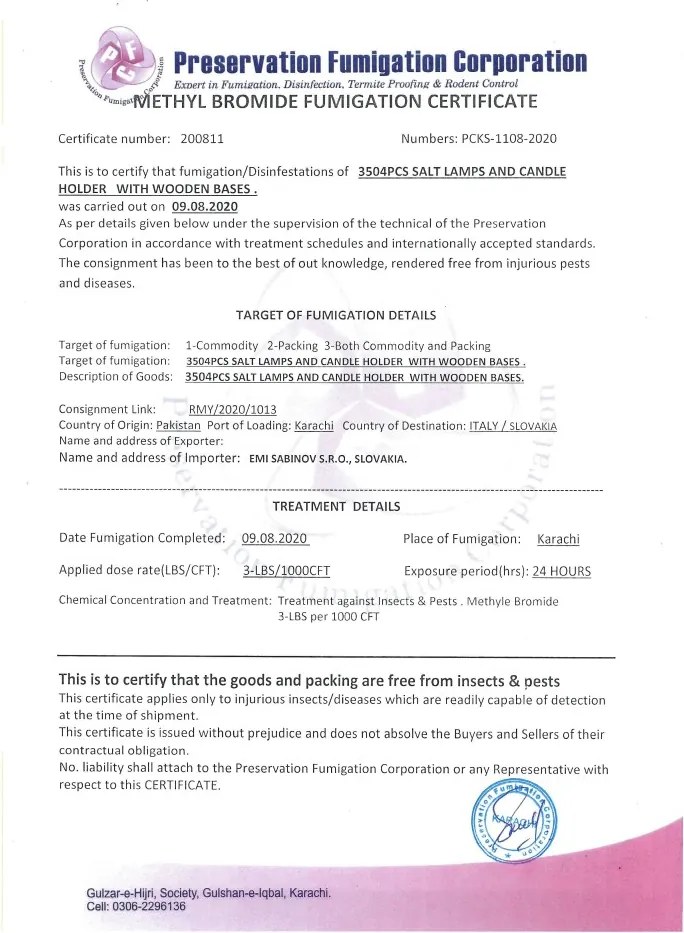 Trapéz alakú sólámpa 3,5 kg