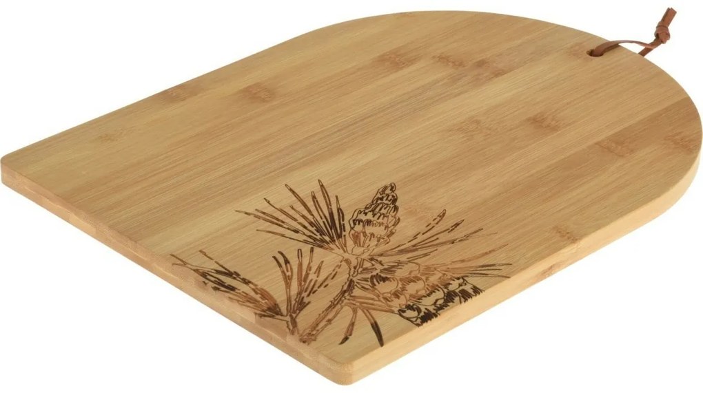 Karácsonyi bambusz tálca 35 × 26,5 × 1,5 cm