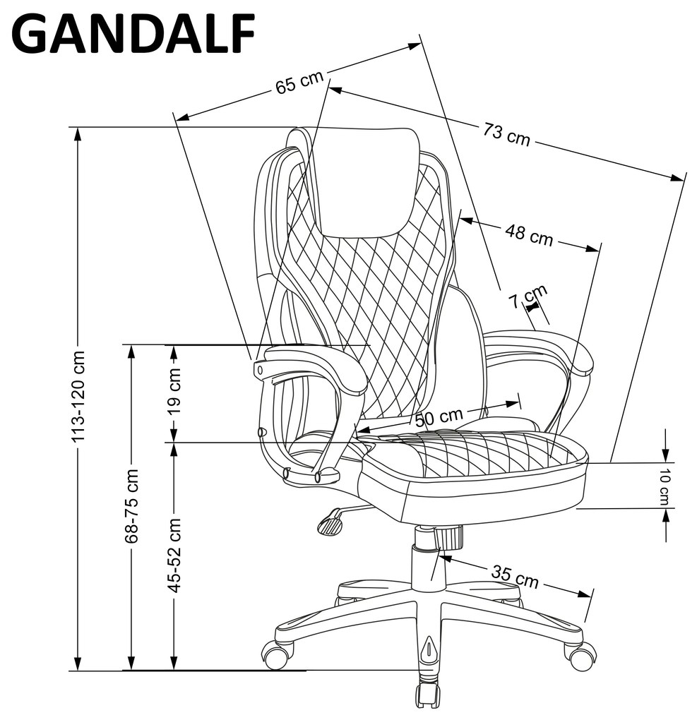 Irodai szék  Gandy. 1067885