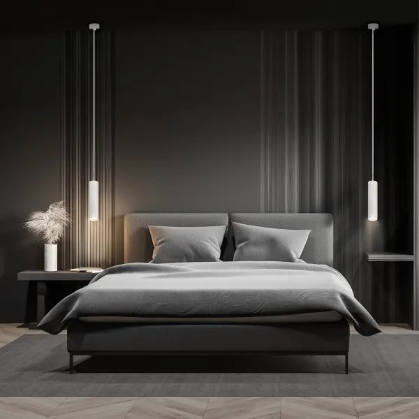 Brilagi - Dimmelhető LED függőlámpa kábellel SELE 1xGU10/6W/230V fehér