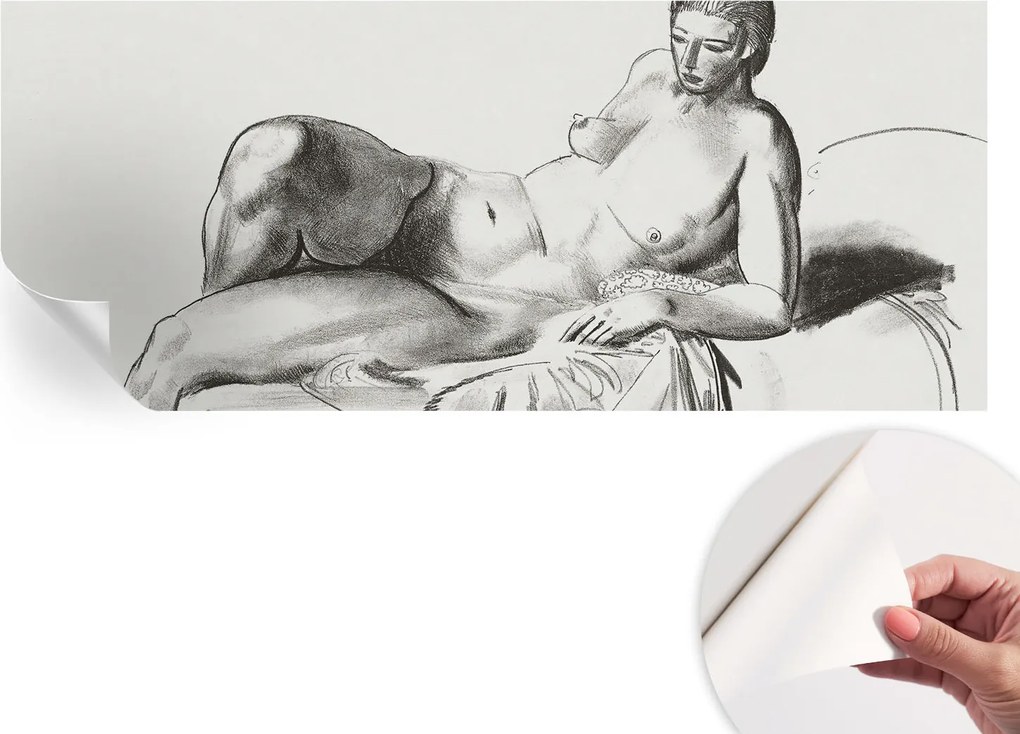 Design fali fotótapéta öntapadós művészi akt 250x104 cm