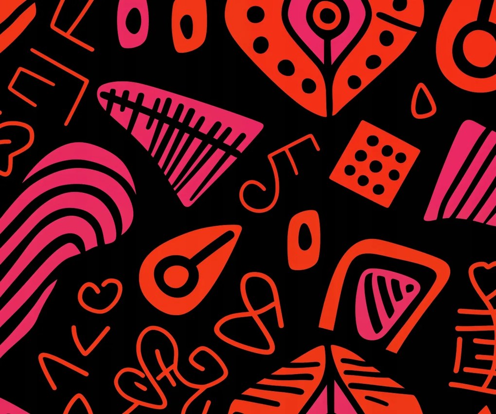 Poszter 60x50cm Ritmus Minták