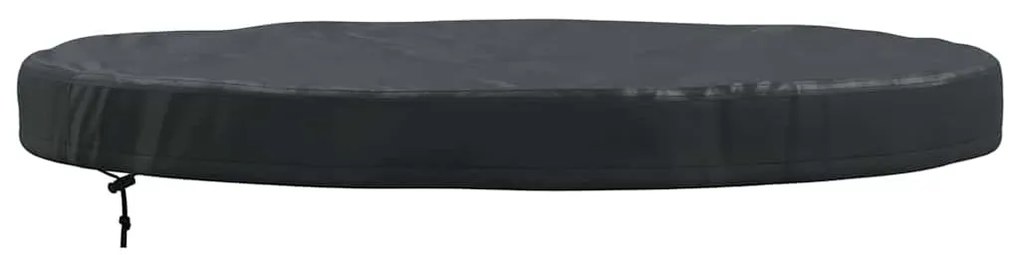 Kültéri Asztal Huzat Fekete 92 x 92 x 10 cm 600D szövet