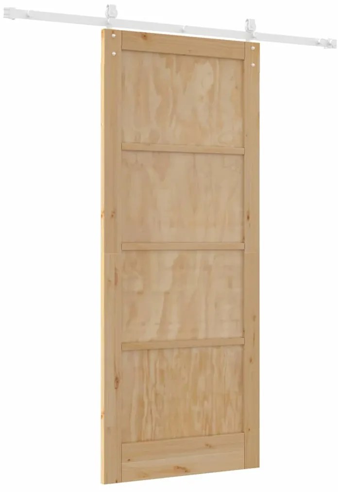 Csúszó ajtó Egyéb ORKDAL Természetes és fehér 86 x 211 cm