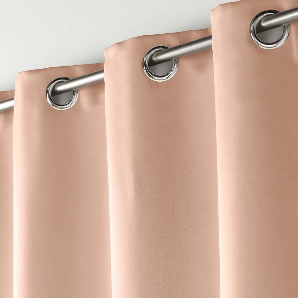 Rózsaszín sötétítő függöny 135x280 cm Occult – douceur d'intérieur