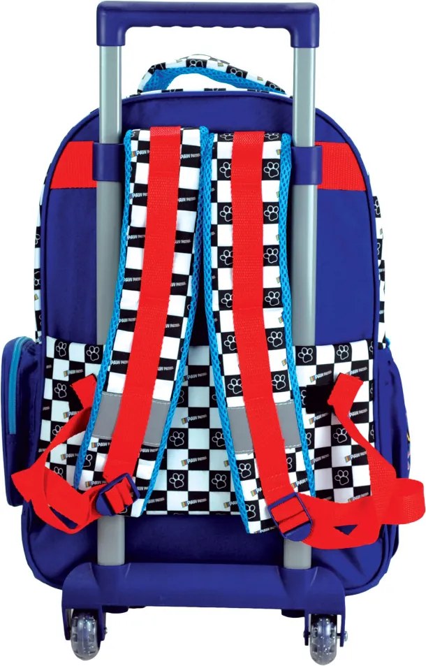 Mancs Őrjárat Racing prémium gurulós iskolatáska, táska 42 cm