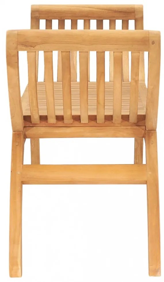 tömör tíkfa kerti pad 126 cm