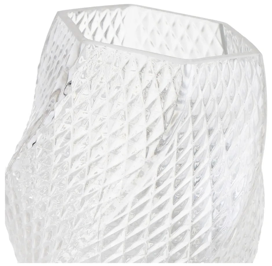 Üveg váza (magasság 17 cm) Clara – Casa Selección