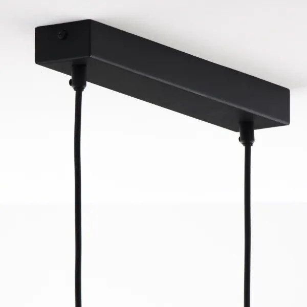 Jupiter 2026 - Csillár zsinóron FIORI 2xG9/10W/230V fekete/arany/bézs