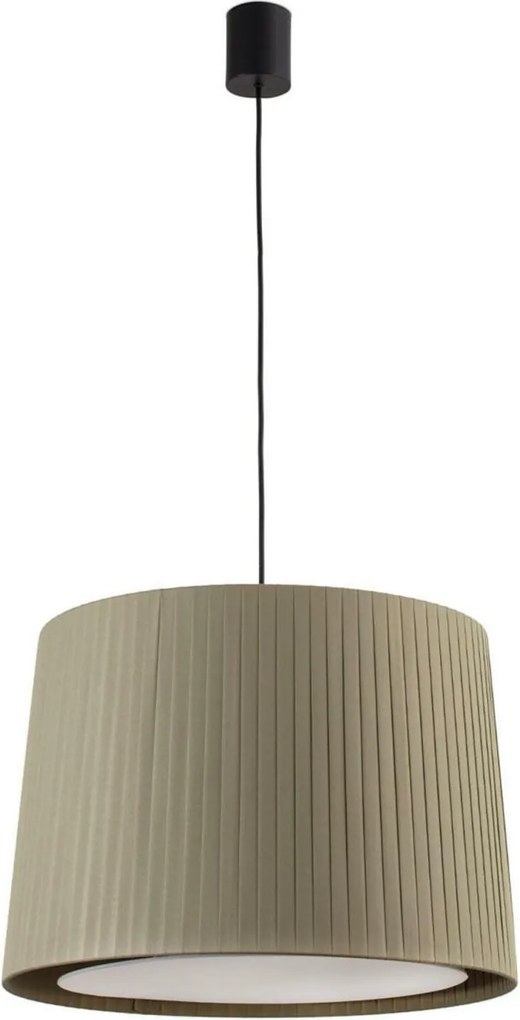 Faro Samba függeszték, fekete/zöld, átmérő 50 cm, E27, IP20