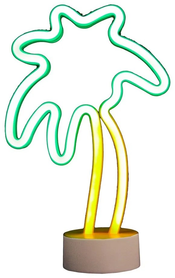 Fehér gyerek éjjelilámpa Palm – Hilight