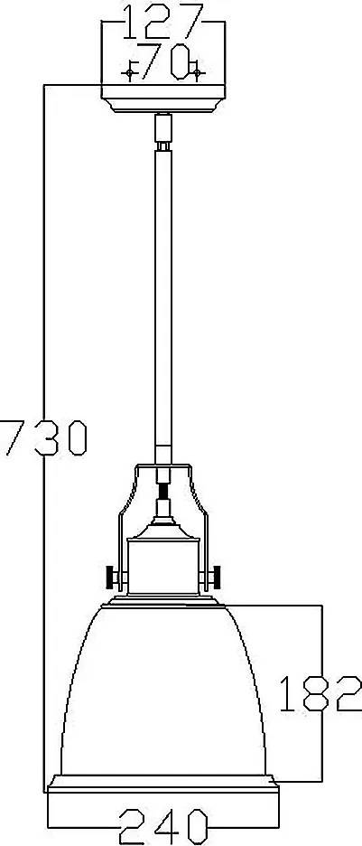 Feiss loft függeszték hobson idős réz elsfe-hobson-p-m-ab