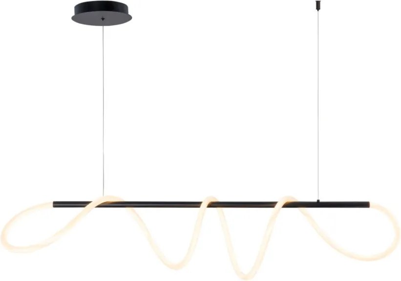 ZUMA LINE 20006PM-BK BALBO Modern Led Függesztett Lámpa Fekete LED IP20