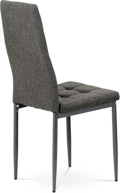 Étkezőszék, szürke, szövet, DCL-397 GREY2