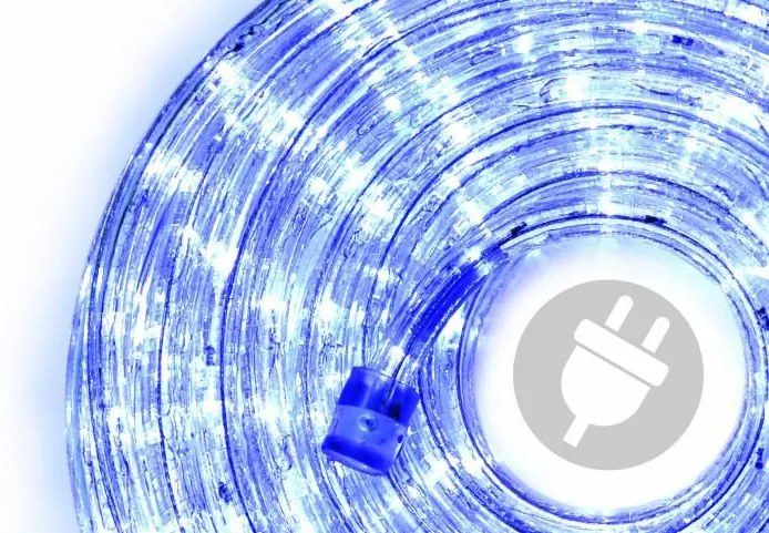 NEXOS Fénykábel 480 LED Kék 20 m