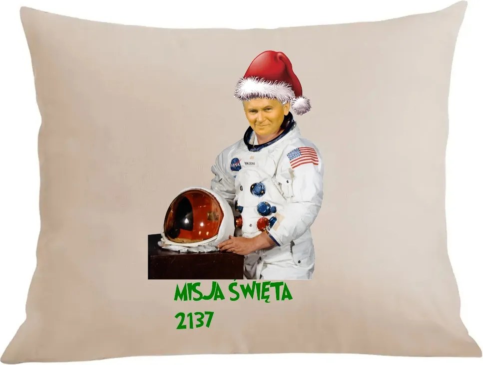 Párna párnahuzat Papaj 2137 János Pál 2 pápa Karácsonyi kiadás