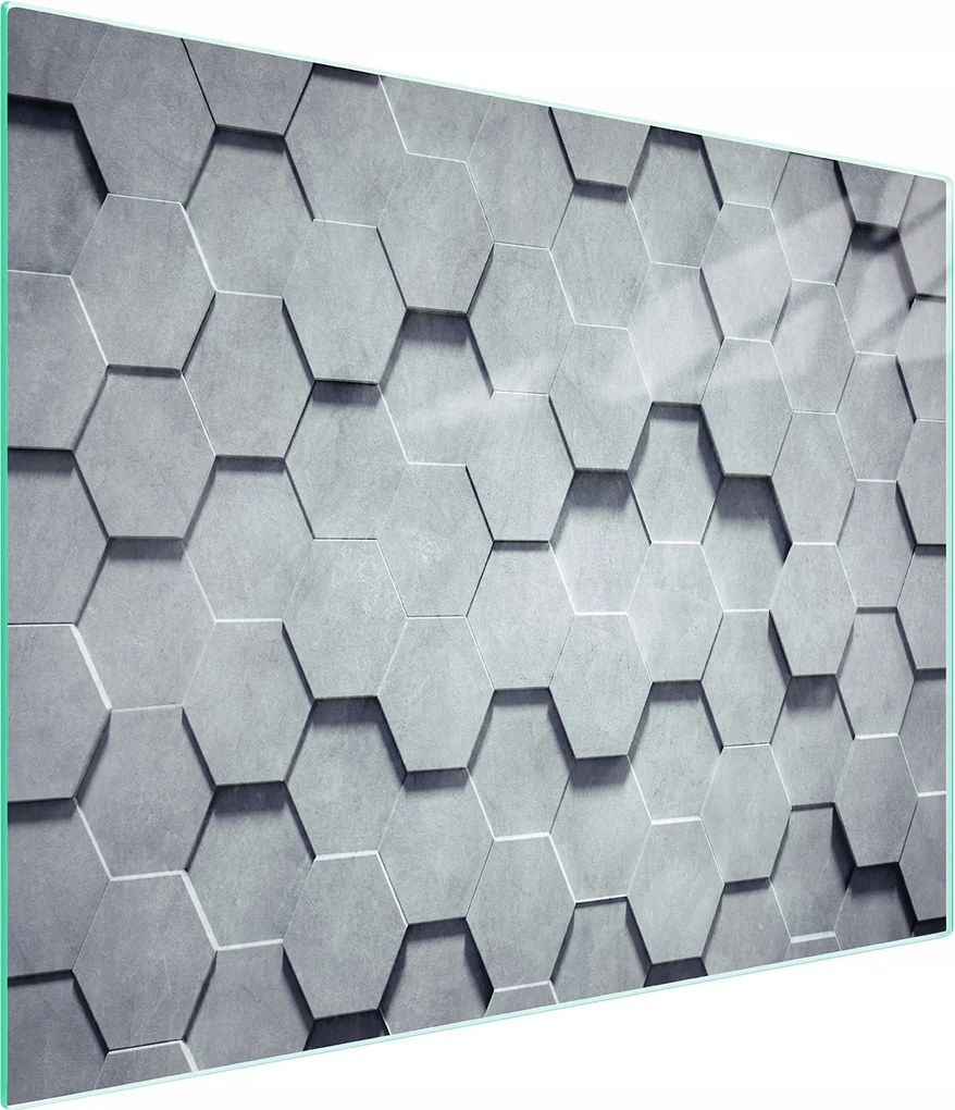 Üveg Vágódeszka 52x30 Mintás Edzett Üveg