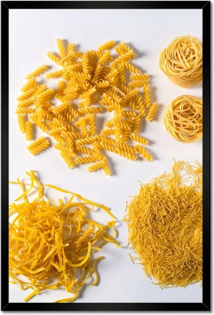 Poszterek keretben 40x60 Különböző tészták készlet