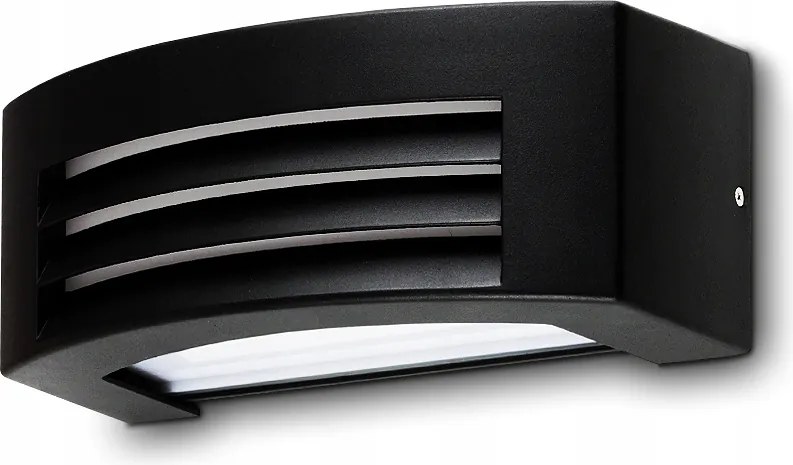 Kültéri Fali Lámpa Led-es Homlokzati Kerti Lámpa E27 Bemenettel Fekete