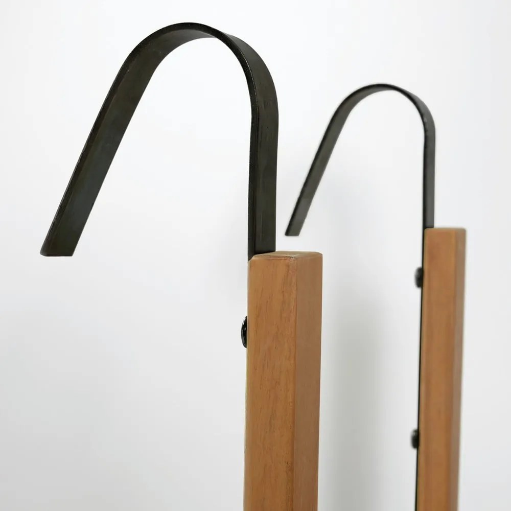 Tömörfa függő erkélyasztal 40x42 cm Amarilis – Kave Home