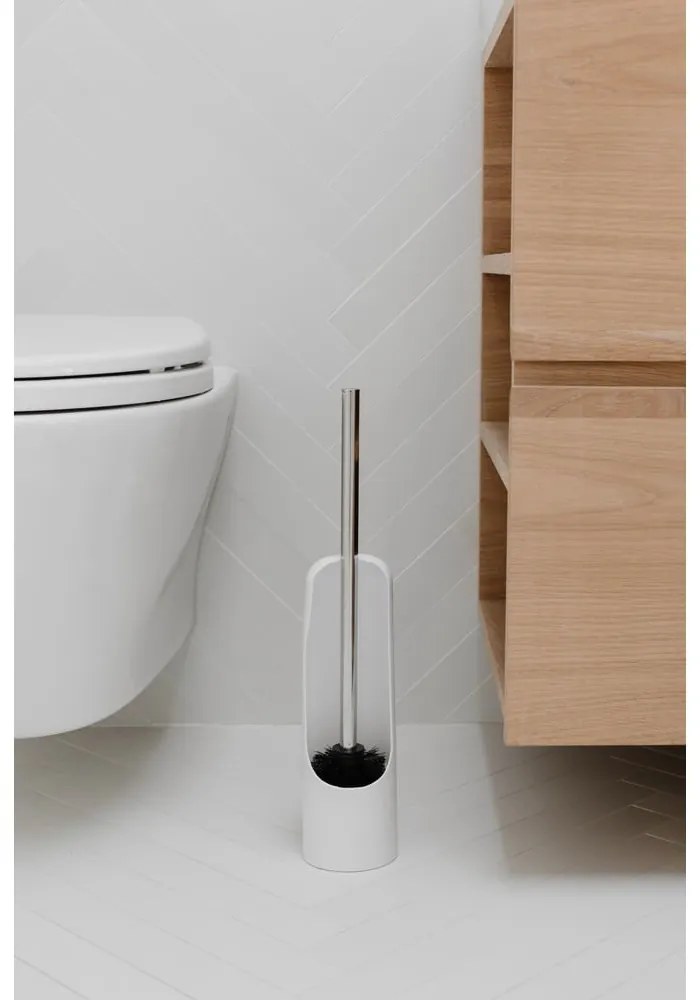 Fehér műanyag WC-kefe Touch – Umbra