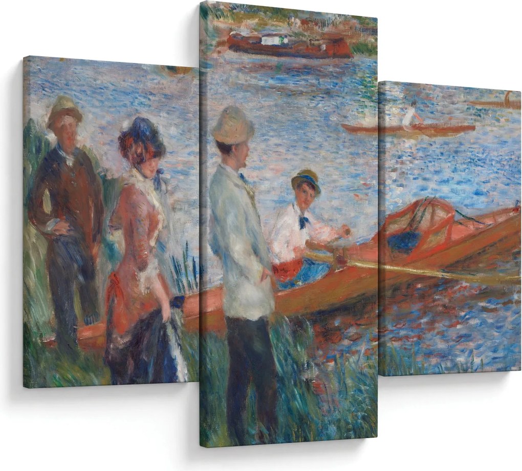 Kép - Auguste Renoir, Oarsmen at Chatou, reprodukciók (90x60 cm)