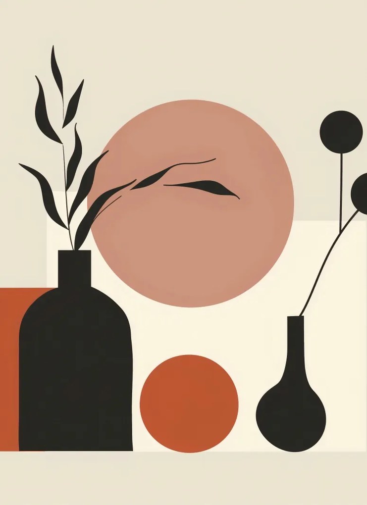 Poszter 40x55cm Növény asztal