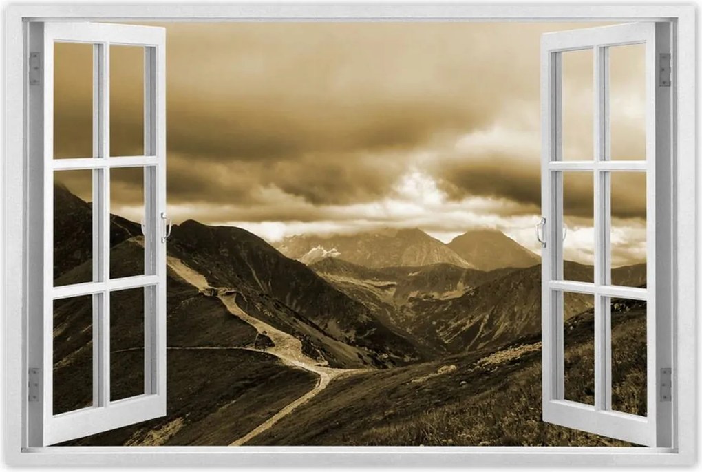 Poszterek 90x60 Tátra Lengyel hegyek Kilátás