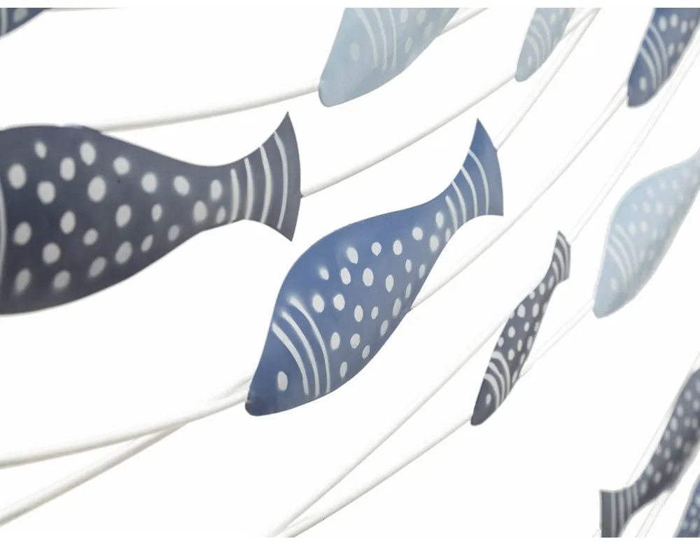 Fém fali dekoráció 96,5x61 cm Pesci – Mauro Ferretti