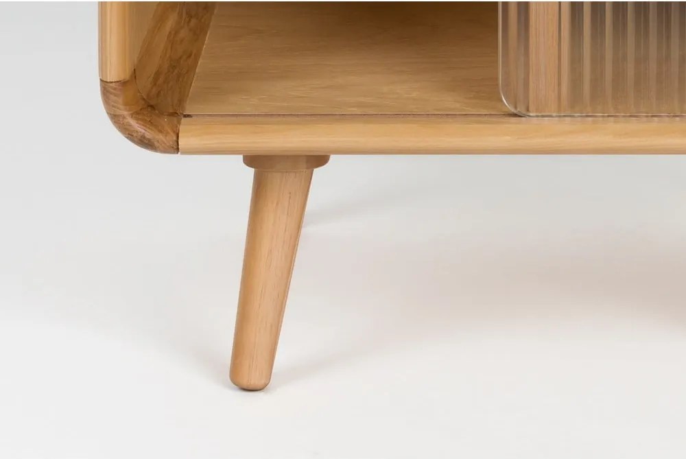 Tömörfa tárolóasztal 40x50 cm Rise – Zuiver