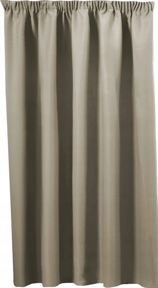 Blackout sötétítő függöny szalagos 200x250 Bézs Mocca szín