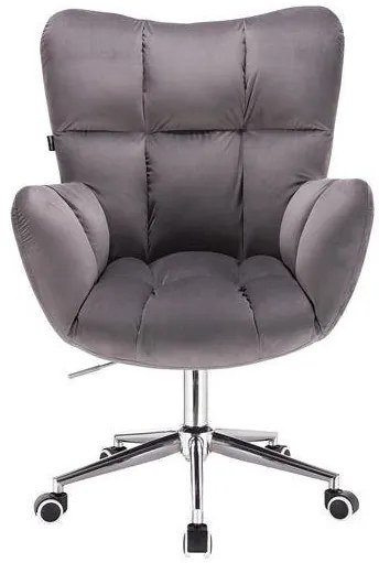 HR650K Grafit modern velúr szék