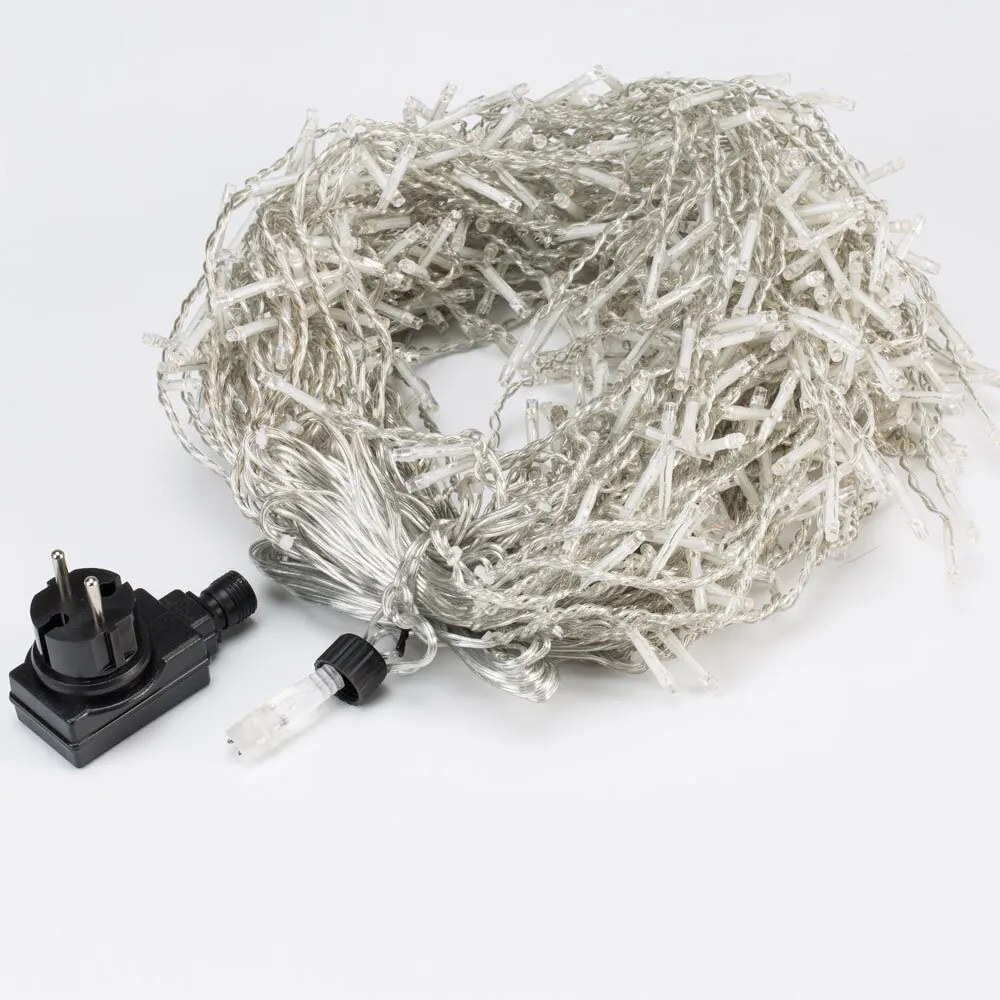 Monzana CECIL karácsonyi fényfüzér, 10m, hideg fehér