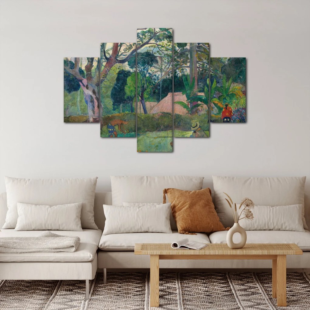 Kép - Paul Gauguin, Te raau rahi (The Big Tree), reprodukciók (150x105 cm)