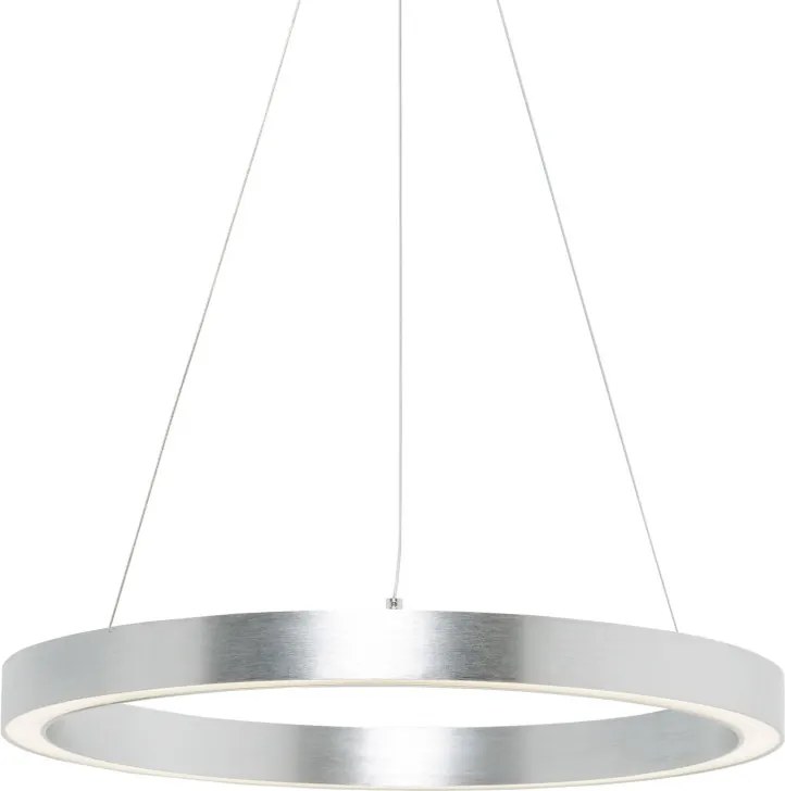 ZUMA LINE PL200910-500-SL CARLO Modern Led Függesztett Lámpa Ezüst LED IP20