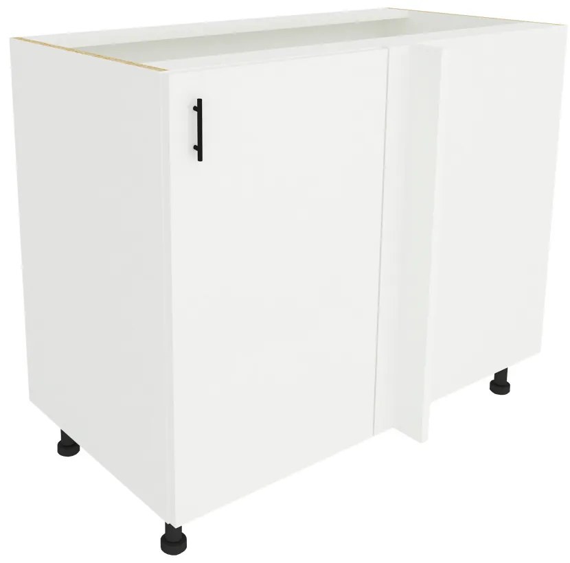 Benita 1 ajtós Alsó konyhaszekrény Fehér 98x50x80 cm N