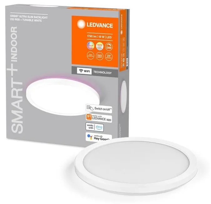Ledvance - LED RGBW Dimmelhető mennyezeti lámpa SMART+ ORBIS LED/19W/230V Wi-Fi